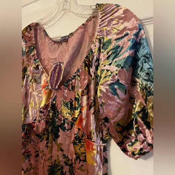 Hale Bob Gold & Craft Women’s Printed Blouse Top Shirt NWT S Small - Picture 2 of 3